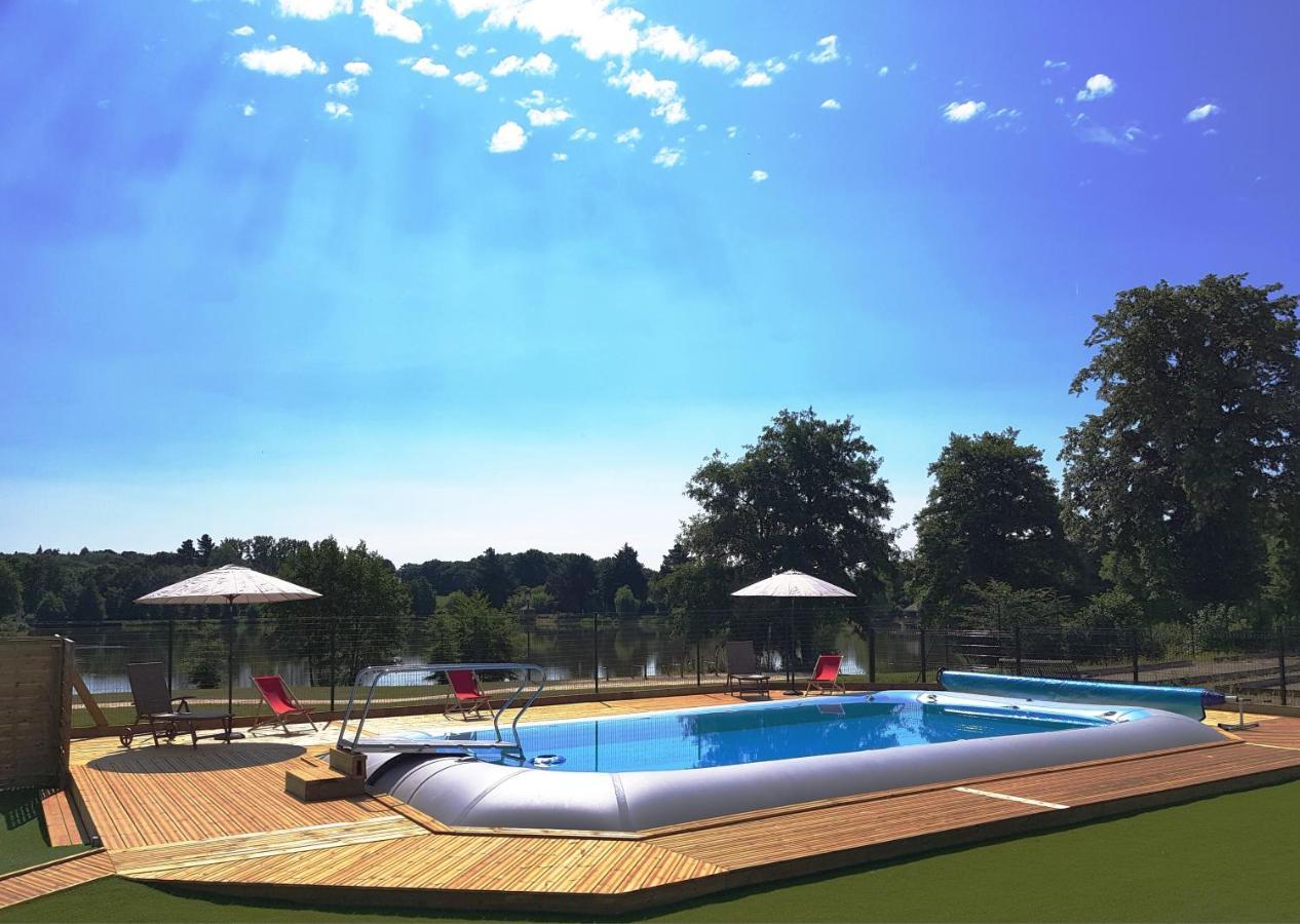 Hotel Camping Aquarev à Loudéac Extérieur photo